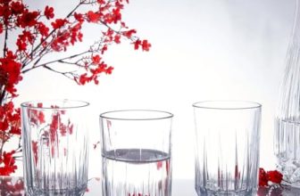 Pasabahce Echo Glass Water Glass From House Of Pasabahce The Original Pasabahce From Turkey, Transparent Echo Water Glass Set, 350 Ml In Set Of 6 Pcs, Perfect Fit For Water/Juice.