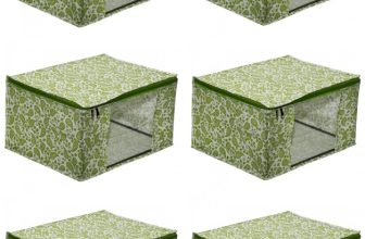 Vyora Shelf Organizers(Green, Cotton)