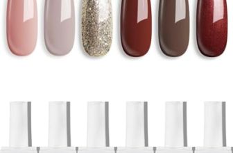 Seven Strokes By Bolt Bee 6 Pcs 15Ml Gel Nail Polish Glitter Finish Nail Polish Soak Off Uv Led Nail Gel Polish Nail Art Starter Manicure Salon Diy At Home, 0.5 Oz. (107+6+101+62+8+65)