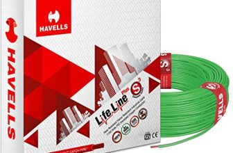 Havells Lifeline Cable Whffdnga16X0 6 Sq Mm Wire (Green)