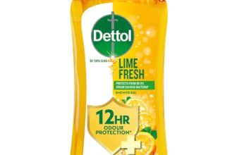 Dettol Body Wash And Shower Gel For Women And Men, Refresh – 250Ml | Soap-Free Bodywash | 12H Odour Protection
