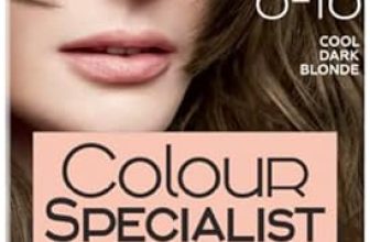 Schwarzkopf Colour Specialist Permanent Hair Colour, First At-Home Hair Colour With Omegaplex Anti-Breakage Technology, Powered By Hyaluronic Acid For Shinier Hair, 6.16 Cool Dark Blonde, 165Ml