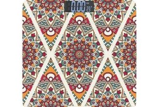 Lifelong Bloom Llws54 Body Weighing Scale (Indian Cultural Series – Rajasthan Rural)|Digital Weight Machine For Body Weight|Thick Tempered Glass With Lcd Display|Bathroom Weighing Scale (Multicolor)