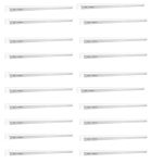 Philips Slimline Advance 25-Watt 2500-Lumen Metal Batten Tubelight (Pack Of 20) (Natural White) (Study Room Specialist)