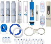 Aquadart Ro Service Kit Of Membrane & Filter For All Type Of Water Purifier (Ro Membrane Inline+Tds Meter+Uf+Mineral+Housing) And Connectors Solid Filter Cartridge(0.3, Pack Of 27)