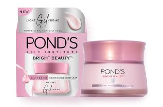 Pond’S Bright Beauty Gel Crème With Glutaboost Niacinamide Complex For Fading Dark Spots In 2 Weeks, 50G