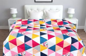 Dream Living Reversible Comforter Microfiber Reversible Ac Comforter/Blanket For All Weather For Double Bed Comforter (Pink)