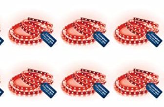 Crompton 5 Meter Strip Light Red 300 Leds (Pack Of 10) (Without Driver)