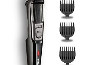 Nova Nht 1076 Cordless: 30 Minutes Runtime Trimmer For Men (Black)