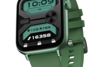 Fire-Boltt Newly Launched Ninja Fit Pro Smartwatch Bluetooth Calling Full Touch 2.0 & 120+ Sports Modes With Ip68, Multi Ui Screen, Over 100 Cloud Based Watch Faces, Built In Games (Green)