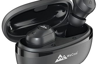 Wecool Moonwalk M1 Bluetooth Truly Wireless In Ear Earbuds With Mic (Black)