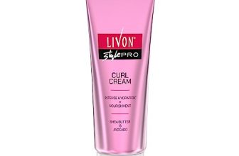 Livon Style Pro Curl Cream For Curly, Coily & Wavy Hair | | Curl Defining Cream For Intense Hydration & Nourishment | Leave In Cream With Shea Butter & Avocado | 100Ml