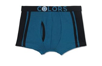Rupa Frontline Colors Kid’S Front Open Athlefit Mini Trunks 120 | Soft-Touch Cotton Stretch | Snug Fit | Breathable Fabric | Pack Of 1 Royal Blue