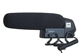 Jbl Commercial Cssg10 On-Camera Shotgun Condenser Microphone For Cameras & Smartphones Ideal For Youtubers, Vloggers, News Gathering, Content Creation