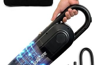 Suprhome Wireless Vacuum Cleaner 1 Year Warranty High Suction Power 7000Pa For Car And Home With Multiple Cleaning Accessories Fast Charging Li-Ion Battery For Long Runtime Dry/Wet Use