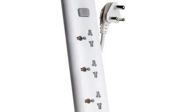 Philips Chp2432W Power Strips With 3 Universal Socket, One Main Switch, With Over Current Protection 1.4M Cable Length (White)