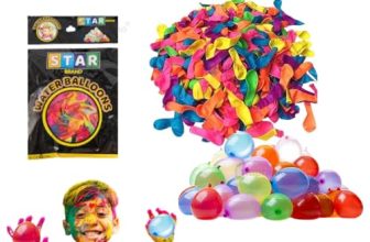 Graphene Non-Toxic Vibrant Latex Colorful Holi Water Balloons Rubber 500 Pcs Multicolor Pack For A Joyful Celebration Safe Eco-Friendly Rang Barse (Pack Of 1)