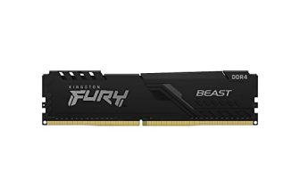 Kingston Fury 8Gb 3200Mhz Ddr4 Cl16 Dimm Fury Beast Black, Non Rgb (Kf432C16Bb/8)