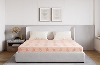 Springwel Endura Plus Pu Foam Medium Firm Single Mattress (Beige, 72X30X4 Inch)