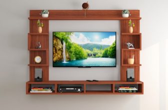 Odestar Odestar Carlo Engineered Wood Tv Entertainment Unit Stand Only 43Inchtv Cabinet Engineered Wood Tv Entertainment Unit(Finish Color – Classic Walnut, Diy(Do-It-Yourself))