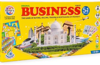 Ratnas Water Proof Business 5 In 1 With Notes, Enhace Dealing Skills (1233) Party & Fun Board Game