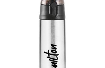 Milton New Crown 400 Thermosteel Hot Or Cold Water Bottle, 350 Ml, Silver