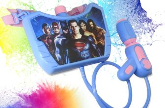 Planet Of Toys Justice League Holi Pichkari High-Pressure Water Gun With Tank For Kids Powerful Water Gun(Blue)