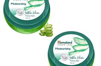 Himalaya Moisturising Aloe Vera Face Gel 100Ml, Green (Pack Of 2) (7004816X2)