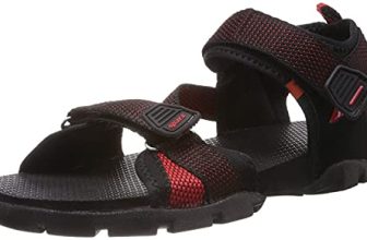 Sparx Mens Ss 105 | Latest, Daily Use, Stylish Floaters | Red Sport Sandal – 10 Uk (Ss 105)