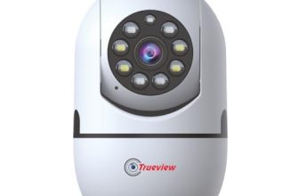 Trueview 2Mp Smart Cctv Wi-Fi Home Security Camera With Pan Tilt 360� View, 2 Way Talk, Cloud Monitor, Motion Detect, Supports Sd Card Up To 256 Gb, Night Vision (2Mp Color Night Vision Smart Camera)
