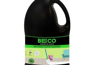 Beco Natural Floor Disinfectant Cleaner | 5 Litre | Natural Formula For Germ Kill With Lemongrass And Basil Freshness | Mosquito Repellant And No Harsh Chemicals