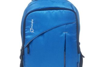 Murano Velocity Casual Backpack With 3 Compartment And Polyester Water Resistance 35 Ltr Backpack- Royal Blue