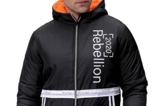 The Indian Garage Co Men’S Winter Jacket (0424-Nshdjkt9-02-Black-M_Black