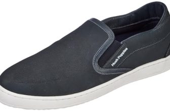 Hush Puppies Smith Perf Slip On E Mens Slip-On Shoes In Blue