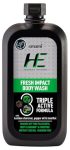 He Fresh Impact 200Ml Body Wash| Shower Gel For Face, Body & Hair| With Bamboo Charcoal, Pepper Oil , Refreshing Menthol | Long Lasting Fragrance | Deep Cleansing, Purifying, Washes Off Fine Pollutants I Paraben Free I For All Skin & Hair Types