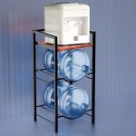 Lifelong 3-Tier Water Can Dispenser Stand | Water Bottle Holder – Wooden Shelf | Heavy- Duty Rack For 20L Bottles| 75Kg Weight Capacity| Space-Saving & Anti Skid Design For Home, Kitchen, Office & Gym