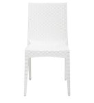 Cello Kraft Set Of 4 Garden Chairs Without Handle (White)