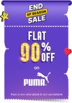 Puma Flat 90% Off On Selected Shoes For The First 5 Days Of June End Of Season Sale(Till 30Th May’25)