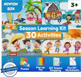 Little Olive 5 In 1 Combo Season Theme Learning And Education Gift Set(Multicolor)