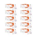 Orient Electric 9W Led Downlight | 765 Lumens | Energy Saving | Up To 4 Kv Surge Protection | Suited For 3-Inch Junction Box| Cool White | Bis Certified | Made In India | Pack Of 10