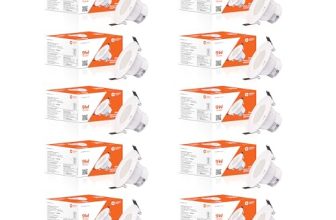 Orient Electric 9W Led Downlight | 765 Lumens | Energy Saving | Up To 4 Kv Surge Protection | Suited For 3-Inch Junction Box| Cool White | Bis Certified | Made In India | Pack Of 10