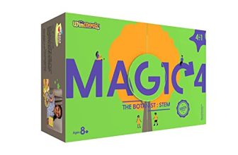 Magic4 Stem The Botanist, 4 In 1 Diy Games, Gifting Set For Kids Of 8 Years And Above