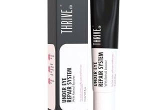 Thriveco Anti-Ageing Under Eye Repair Cream For Dark Circles, Fine Lines, Wrinkles & Puffiness | With Retinol, Niacinamide & Collarev For Men & Women | 15 Ml