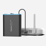 Oakter Mini Ups Basic For Wifi Router Broadband Modem | Supports 12V-2A Routers. Backup Upto 3 Hours | Wifi Router Ups Power Backup During Power Cuts| Current Surge & Deep Discharge Protection