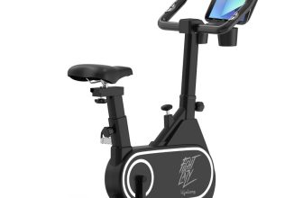 Lifelong Llsbb50 Fit Pro Spin Fitness Upright Stationary Exercise Bike(Black)