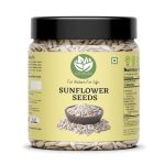 Go Vegan Sunflower Seeds 1Kg – Raw Sunflower Seeds For Eating | Diet Food | Healthy Snack | Raw Seeds | Weight Management [Jar Pack ]