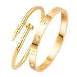 Meenaz Bracelet For Women Evil Eye Bangles For Women Anti Tarnish Stylish Adjustable Bracelet For Girls Rose Gold Kada For Women Accessories Jewellery For Women Girls Friendship Rakhi Gift For Sister