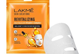 Lakme Skin Solutions Sheet Mask Revitalizing With Vitamin C 25Ml, Pack Of 1