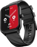 Cellecor 1.83″ Bt Calling, 500 Nits, Ai Voice Assistant,Spo2,Hr, Split Screen Smartwatch(Black Strap, Free Size)