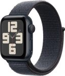 Apple Watch Se 2 Gps 40Mm (2Nd Gen) Midnight Aluminium With Ink Sport Loop(Ink Strap, Free Size)